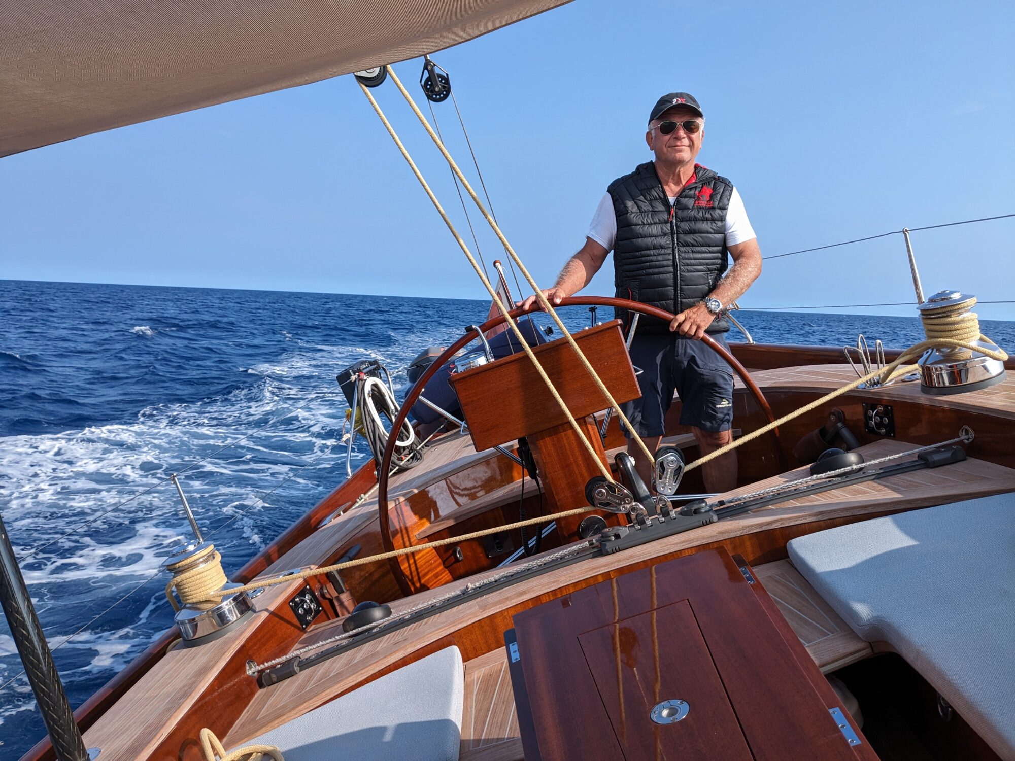 Guest sailing ANIMA II